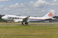 LX-OCV @ ELLX - about to touchdown - by FBE