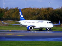 OH-LKH @ EGCC - Finnair - by Chris Hall