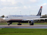 N277AY @ EGCC - US Airways - by Chris Hall