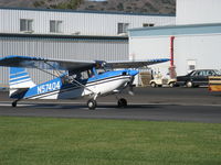 N57404 @ SZP - 1973 Bellanca 7ECA CITABRIA, Lycoming O-235 115 Hp, takeoff roll Rwy 04 - by Doug Robertson