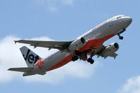 VH-VQN @ YPAD - Airbus A320-232 on take-off at Adelaide Int. - by Malcolm Clarke