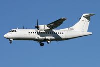 G-RHUM @ EGNT - ATR ATR-42-300 at Newcastle Airport, UK. - by Malcolm Clarke