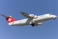 HB-IYZ @ ELLX - departing Luxemburg via RW06 - by FBE