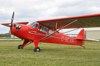 G-BEAH @ EGBP - Visitor to the 2009 Great Vintage Flying Weekend. - by MikeP