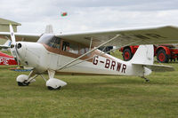 G-BRWR @ EGBP - Visitor to the 2009 Great Vintage Flying Weekend. - by MikeP