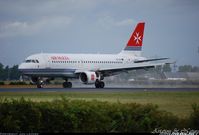 9H-AEG @ EHAM - Landing on Polderbaan - by Jan Lefers