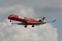 EI-DUM @ EBBR - arrival of flight 8I6400 to rwy 25L