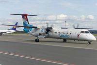 LX-LGC @ EDDR - taxying to the active - by FBE