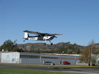 N2982A @ SZP - 1953 Cessna 180, Continental O-470-A 225 Hp, first year of production, on final Rwy 04 - by Doug Robertson