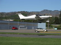 N912KJ @ SZP - 2000 Goodwin PULSAR 912XP, Rotax 912 100 Hp, landing Rwy 04 - by Doug Robertson