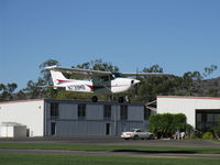 N739MB @ SZP - 1972 Cessna 172N, Lycoming O-320-E2D 150 Hp, flaps landing Rwy 04 - by Doug Robertson