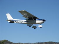 N704JV @ SZP - 1976 Cessna 150M, Continental O-200 100 Hp, on final for Rwy 04 - by Doug Robertson
