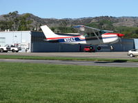 N32AZ @ SZP - 1980 Cessna R182 SKYLANE RG, Lycoming O-540-J3C5D direct drive engine, 235 Hp at 2,400 rpm, retracible gear, flaps landing Rwy 04 - by Doug Robertson