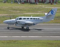 VH-JVN @ TNCM - blue wing airlines landing at tncm.