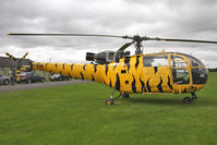 N9362 @ EGBR - Aerospatiale SA-316B Alouette III at Breighton Airfield. - by Malcolm Clarke