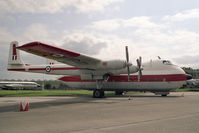 XP411 @ EGWC - Armstrong Whitworth 650 Argosy T1 at RAF Cosford Aerospace Museum. - by Malcolm Clarke
