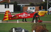 G-OZZO @ EGLM - CAP 231 being taken to the hangar at White Waltham - by moxy
