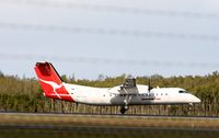 VH-SBJ @ BNE - One Wheel touchdown at Brisbane - by rkc62