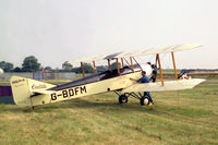 G-BDFM @ EGTC - Caudron C-270 Luciole. At the 1994 PFA Rally at Cranfield. - by Malcolm Clarke
