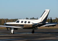 N955SH @ EGLK - VISITING A/C IN SLOT 4 - by BIKE PILOT