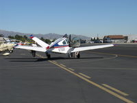 N7156N @ SZP - 1968 Beech V35A BONANZA, Continental IO-520-B 285 Hp, manual taxi to transient parking - by Doug Robertson
