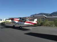 N2753X @ SZP - 1965 Cessna 180H, Continental O-470 230 Hp - by Doug Robertson