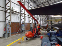 G-TFRB @ EGYK - G-TFRB Autogyro on display at Yorkshire air museum,Elvington