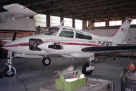 G-EGEE @ EGTC - Cessna 310Q at Cranfield Airport, UK. Previously G-AZVY. - by Malcolm Clarke