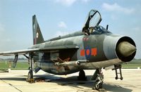 XR752 @ EGXE - Lightning F.6 of 5 Squadron in the static park at the 1978 Leeming Open Day. - by Peter Nicholson