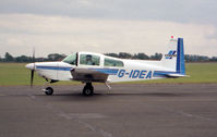 G-IDEA @ EGTC - Gulfstream American Gulfstream AA-5A at Cranfield Airport. - by Malcolm Clarke