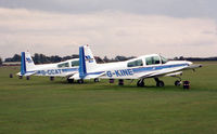 G-KINE @ EGTC - Gulfstream American Gulfstream AA-5A at Cranfield Airport. - by Malcolm Clarke