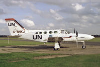 G-BHKJ @ EGTC - Cessna 421C Golden Eagle at Cranfield Airport, UK. - by Malcolm Clarke