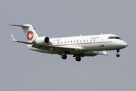 OY-MAV @ EGNT - Canadair CL-600-2B19 Regional Jet CRJ-200ER on approach to rwy 07 at Newcastle Airport, UK. - by Malcolm Clarke