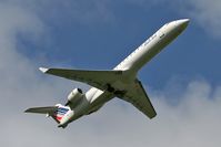 F-GRZG @ EGNT - Canadair CL-600-2C10 Regional Jet CRJ-702 on take-off from Newcastle Airport, UK. - by Malcolm Clarke