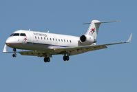 D-ACRD @ EGNT - Canadair CL-600-2B19 Regional Jet CRJ-200ER on approach to rwy 25 at Newcastle Airport, UK. - by Malcolm Clarke