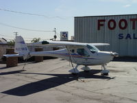 N201RQ @ CCB - Parked and tied down at Cable Airport - by Helicopterfriend