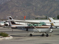 N9864B @ CCB - Parked in Transient Parking at Cable - by Helicopterfriend