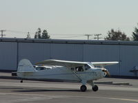 N39928 @ CCB - Tail wheel up, taking off on runway 24 - by Helicopterfriend