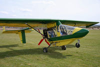 G-BUVX @ FISHBURN - CFM Streak Shadow at Fishburn Airfield, UK in 2009. - by Malcolm Clarke
