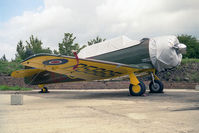 N13631 @ EGSX - CCF Harvard Mk4.  Seen here painted as P5865 'Super Slug' at her home base of North Weald. - by Malcolm Clarke