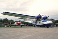 N423RS @ EGSU - Consolidated PBY-5A Catalina at The Imperial Museum, Duxford. Operated by Greenpeace. - by Malcolm Clarke