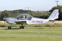 G-TSKS @ FISHBURN - Evektor Aerotechnik EV-97 TeamEurostar UK at Fishburn Airfield, UK in 2009. - by Malcolm Clarke