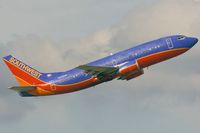 N370SW @ KSAT - climb out - by FBE