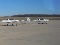 N659DC @ EDJ - On the ramp at Bellefontaine, Ohio