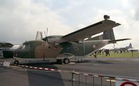 16502 @ EGDM - CASA C-212-100 ECM. At the Battle of Britain Airshow, A&AEE, Boscombe Down in 1990. - by Malcolm Clarke
