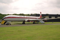 G-BDIX @ E FORTUNE - De Havilland DH106 Comet 4C at the Museum of Flight, East Fortune, Scotland in 1993. - by Malcolm Clarke