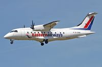 D-CIRB @ EGNT - Dornier 328-110 on approach to rwy 25 at Newcastle Airport, UK. - by Malcolm Clarke