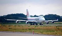 LX-VCV @ EHBK - Cargolux Boeing 747 Departing Maastricht Airport - by Jan Lefers