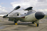 XG613 @ EGSU - De Havilland DH.112 Sea Venom FAW21. At the Imperial War Museum, Duxford - by Malcolm Clarke