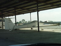 N824PS @ CCB - Tied down and covered up at Cable - by Helicopterfriend